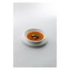 LUMINARC STAIRO WHITE OPAL TEMPERED GLASS LARGE DINNER PLATE, (270MM DIA)