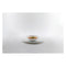 LUMINARC STAIRO WHITE OPAL TEMPERED GLASS LARGE DINNER PLATE, (270MM DIA)