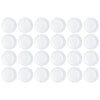 LUMINARC STAIRO WHITE OPAL TEMPERED GLASS LARGE DINNER PLATE, (270MM DIA)