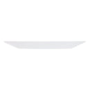 LUMINARC STAIRO WHITE OPAL TEMPERED GLASS LARGE DINNER PLATE, (270MM DIA)