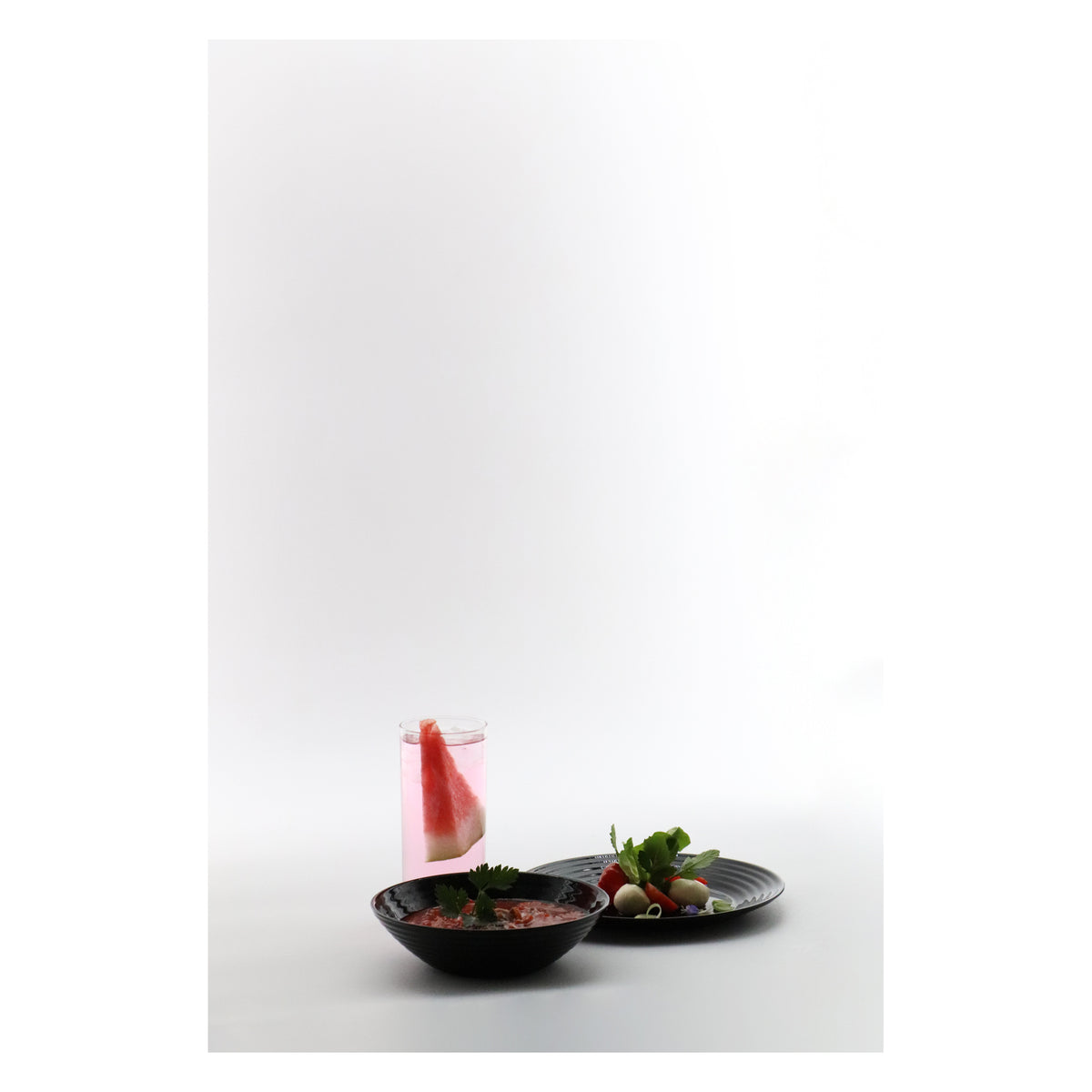 LUMINARC HARENA BLACK OPAL TEMPERED GLASS MULTI-PURPOSE BOWL 450ML, 160MM DIA