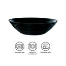 LUMINARC HARENA BLACK OPAL TEMPERED GLASS MULTI-PURPOSE BOWL, 450ML - 160MM DIA