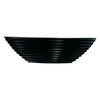 LUMINARC HARENA BLACK OPAL TEMPERED GLASS MULTI-PURPOSE BOWL 450ML, 160MM DIA