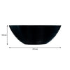 LUMINARC HARENA BLACK OPAL TEMPERED GLASS SALAD BOWL 3L, 270MM DIA