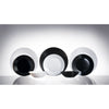 LUMINARC HARENA BLACK OPAL TEMPERED DINNER PLATE, (270MM DIA)