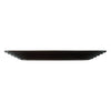 LUMINARC HARENA BLACK OPAL TEMPERED GLASS SIDE PLATE, 190MM DIA