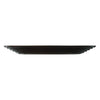 LUMINARC HARENA BLACK OPAL TEMPERED GLASS DINNER PLATE, 250MM DIA