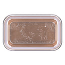 LUMINARC TEMPERED GLASS COW BUTTER DISH,