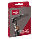 VACU VIN BLACK SINGLE PULL CORKSCREW