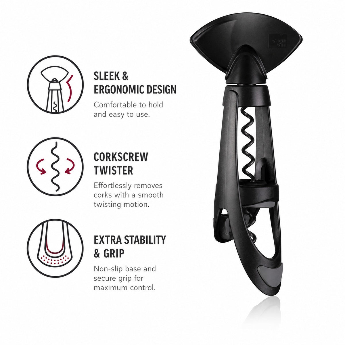 VACU VIN TWISTER CORKSCREW