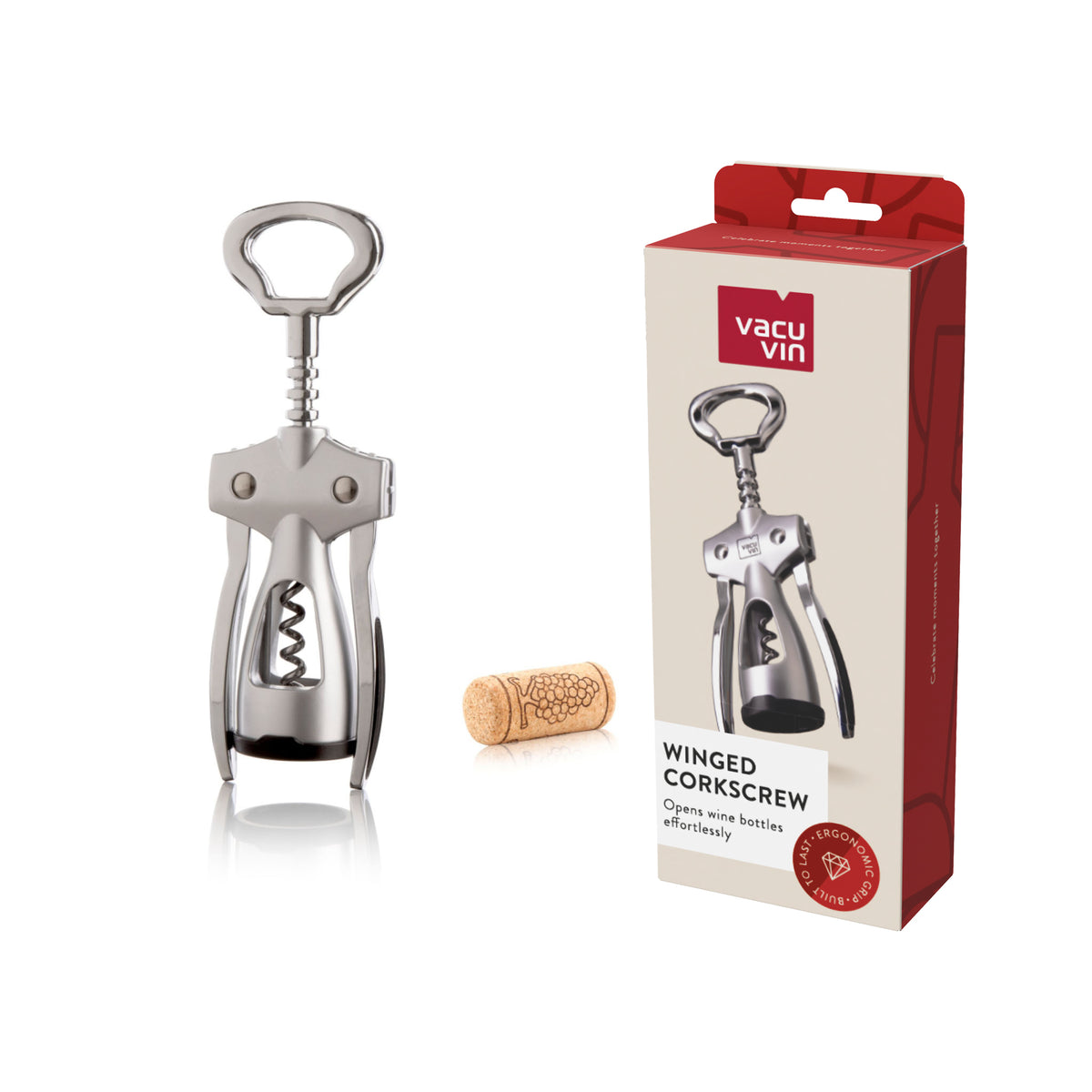 VACU VIN WINGED CORKSCREW GIFT PACK