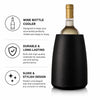 VACU VIN ACTIVE WINE BOTTLE COOLER - ELEGANT BLACK
