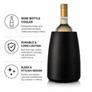 VACU VIN ACTIVE WINE BOTTLE COOLER - ELEGANT BLACK