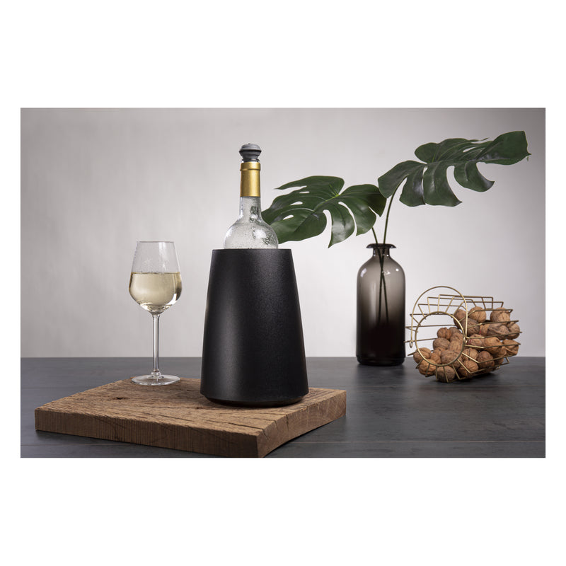 VACU VIN ACTIVE WINE BOTTLE COOLER - ELEGANT BLACK