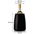 VACU VIN ACTIVE WINE BOTTLE COOLER - ELEGANT BLACK