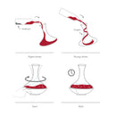VACU VIN SWIRLING WINE CARAFE
