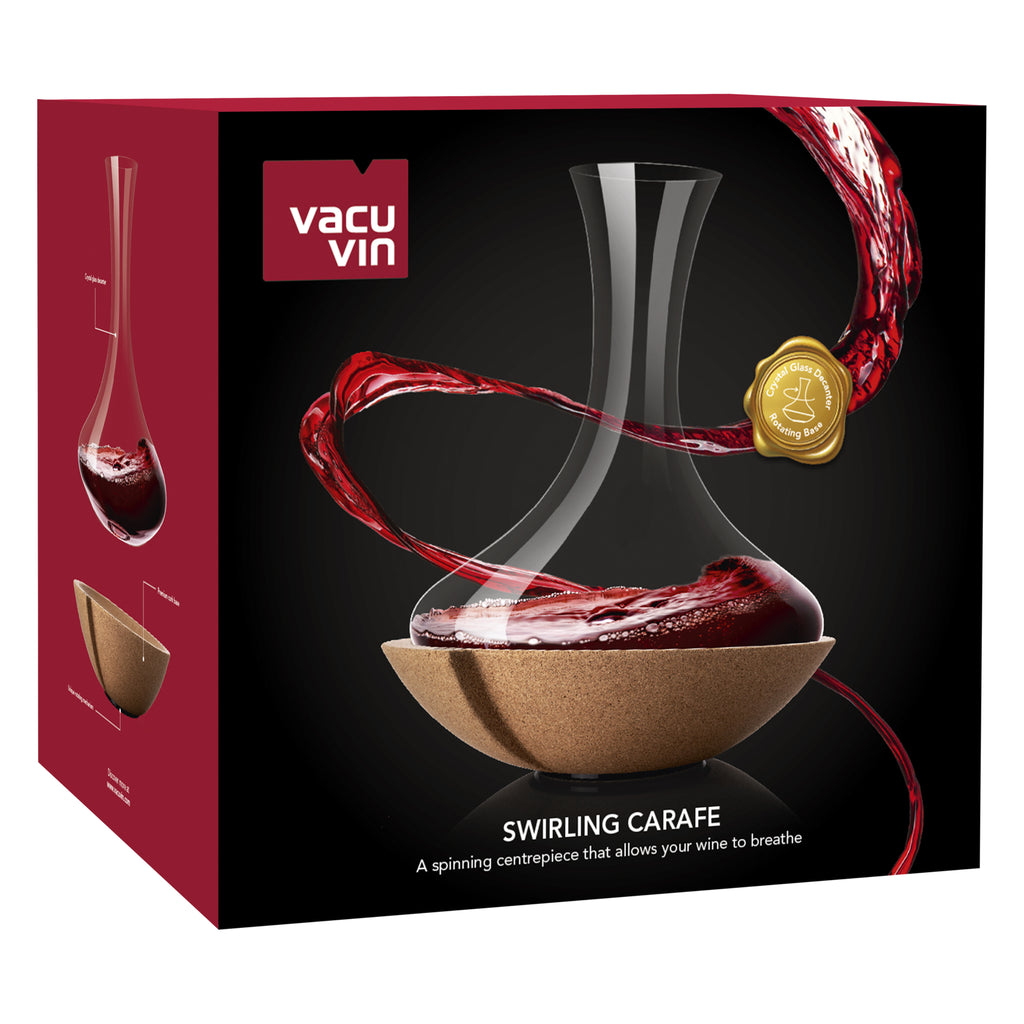 VACU VIN SWIRLING WINE CARAFE