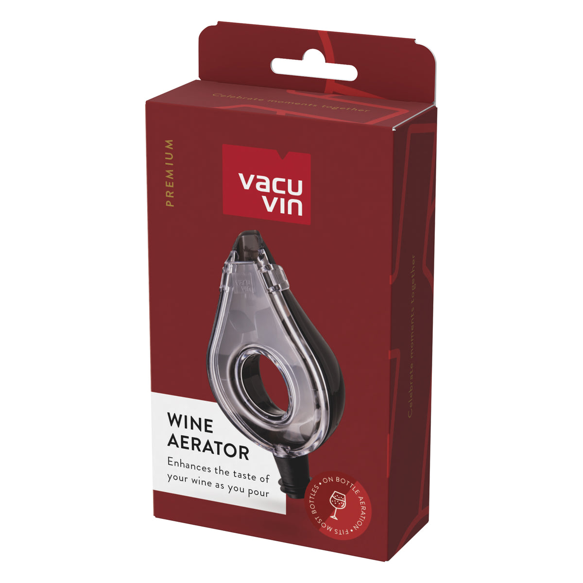VACU VIN TRANSPARENT WINE AERATOR