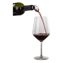 VACU VIN BLACK NON-DRIP CRYSTAL WINE SERVER 2 PIECE SET