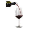 VACU VIN BLACK NON-DRIP CRYSTAL WINE SERVER 2 PIECE SET