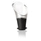 VACU VIN BLACK NON-DRIP CRYSTAL WINE SERVER 2 PIECE SET