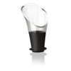 VACU VIN BLACK NON-DRIP CRYSTAL WINE SERVER 2 PIECE SET