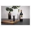 VACU VIN BLACK WINE SAVER, 1 PUMP + 2 WINE STOPPERS, 3PK GIFT SET