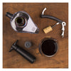 VACU VIN BLACK WINE SAVER GIFT PACK, (1 PUMP + 2 WINE STOPPERS)