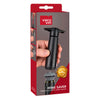 VACU VIN BLACK WINE SAVER GIFT PACK, (1 PUMP + 2 WINE STOPPERS)