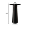 VACU VIN BLACK WINE SAVER, 1 PUMP + 2 WINE STOPPERS, 3PK GIFT SET