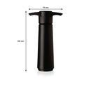 VACU VIN BLACK WINE SAVER GIFT PACK, (1 PUMP + 2 WINE STOPPERS)