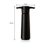 VACU VIN BLACK WINE SAVER GIFT PACK, (1 PUMP + 2 WINE STOPPERS)