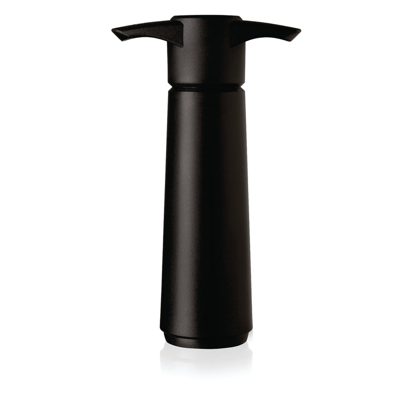 VACU VIN BLACK WINE SAVER GIFT PACK, (1 PUMP + 2 WINE STOPPERS)