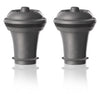 VACU VIN GREY VACUUM WINE STOPPERS 2PK SET