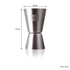 VACU VIN DOUBLE JIGGER STAINLESS STEEL, (15ML/30ML)