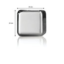 VACU VIN WHISKEY CHILLING STONES STAINLESS STEEL 4 PIECE SET