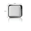 VACU VIN WHISKEY CHILLING STONES STAINLESS STEEL 4 PIECE SET