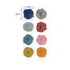 VACU VIN CLASSIC GLASS MARKERS 8PK SET