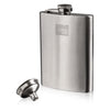 VACU VIN HIP FLASK & FUNNEL STAINLESS STEEL, (240ML)