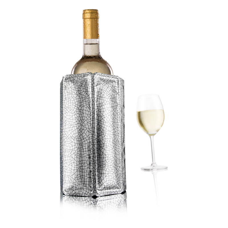 VACU VIN ACTIVE WINE BOTTLE COOLER - SILVER
