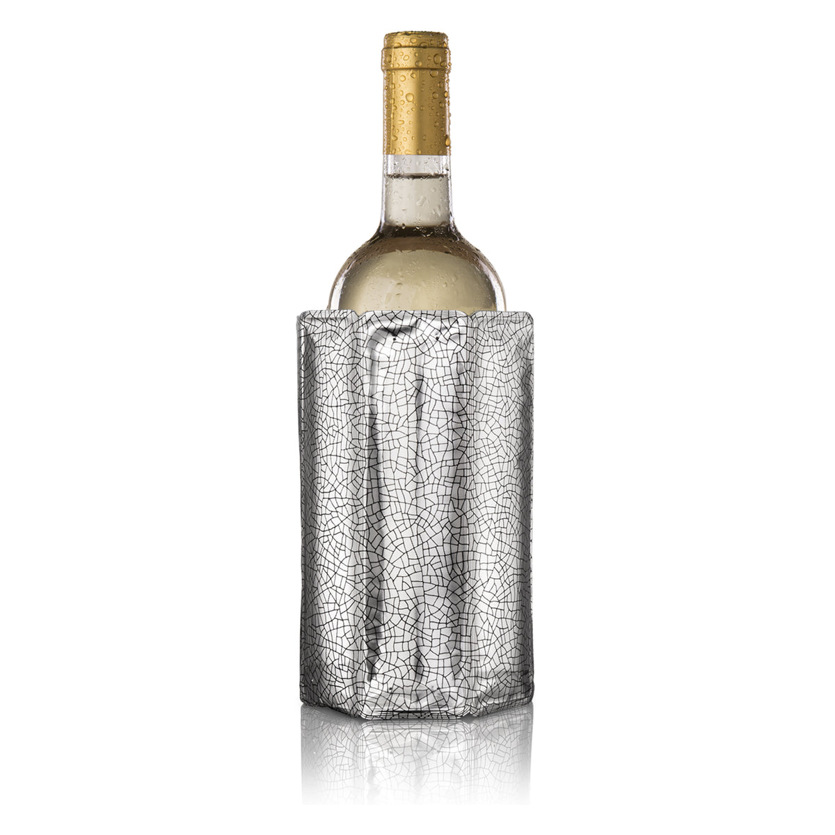 VACU VIN ACTIVE WINE BOTTLE COOLER - SILVER