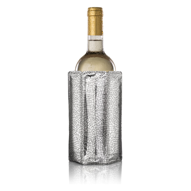 VACU VIN ACTIVE WINE BOTTLE COOLER - SILVER