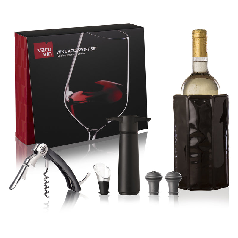 VACU VIN WINE ACCESSORY 6 PIECE SET