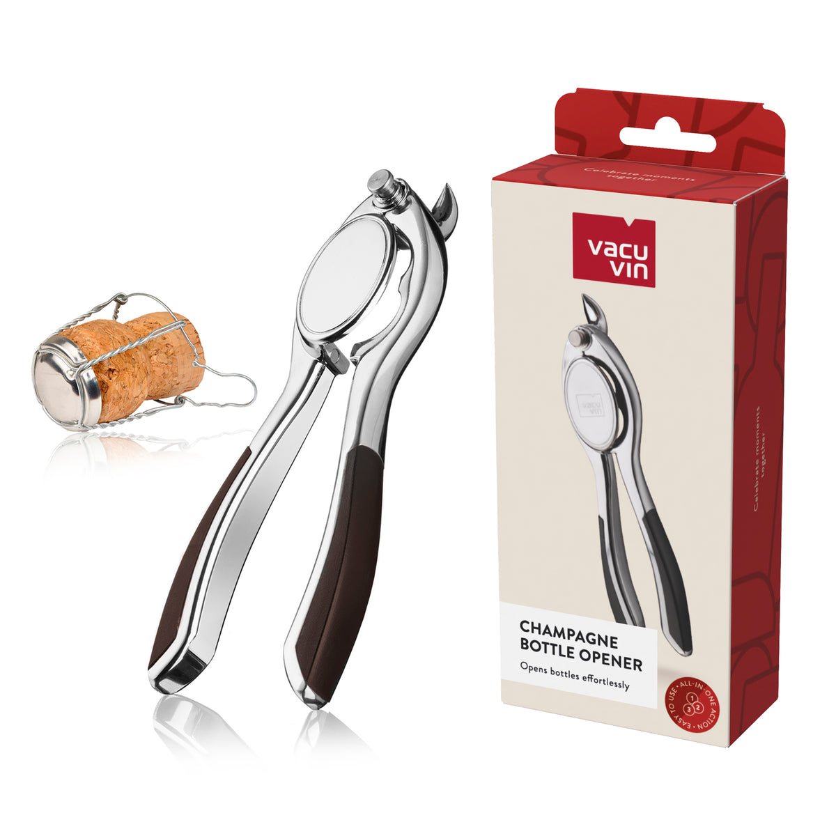 VACU VIN CHAMPAGNE BOTTLE OPENER