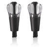 VACU VIN WINE SERVER & STOPPER BLACK 2PK