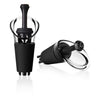 VACU VIN WINE SERVER & STOPPER BLACK 2PK