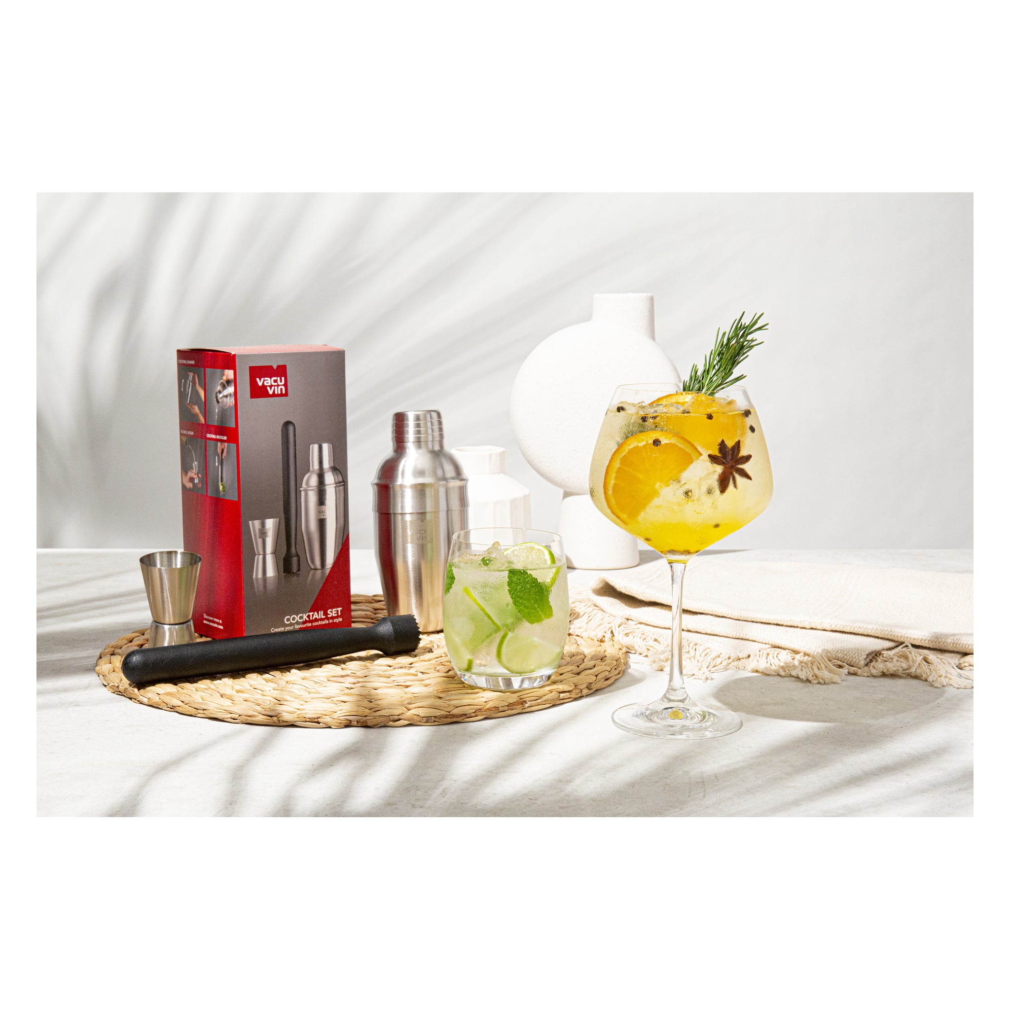 VACU VIN BASIC COCKTAIL 3PK SET