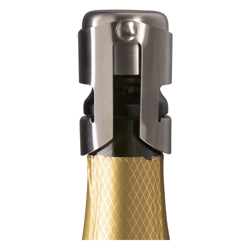 VACU VIN CHAMPAGNE STOPPER STAINLESS STEEL