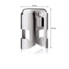VACU VIN CHAMPAGNE STOPPER STAINLESS STEEL