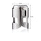 VACU VIN CHAMPAGNE STOPPER STAINLESS STEEL